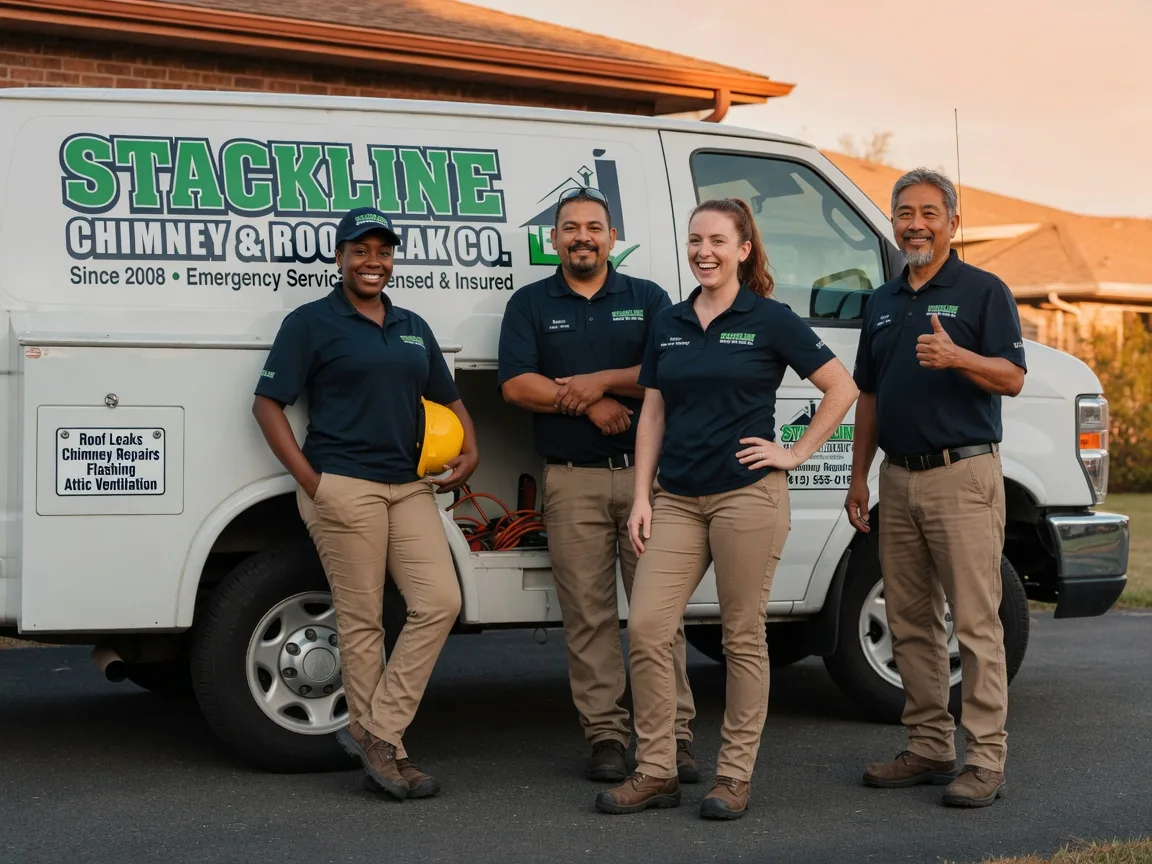 Chimney flashing repair company in Point Lookout, MO